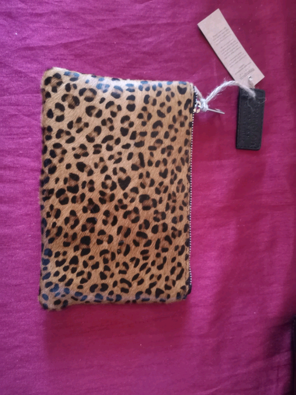 brampton leopard print purse